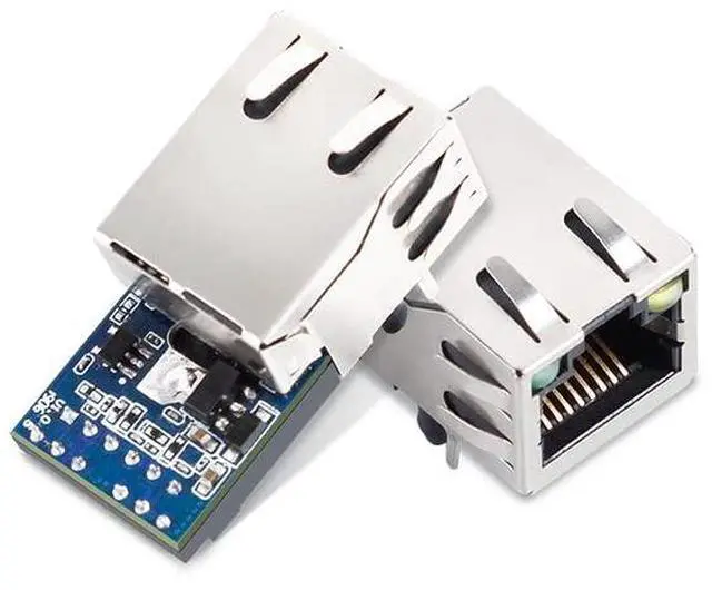 Main image of (Price for 5 Pcs) Industrial-Grade Design Low-Cost Small Size UART to Ethernet Modules Serial to Ethernet Converter Modules USR-K5