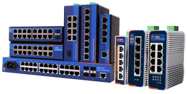 Main image of 10/100Mbps 16*POE Port Industrial POE Ethernet Switch 802.3af/at POE+ (Port 1 to Port 16) USR-ISF016P