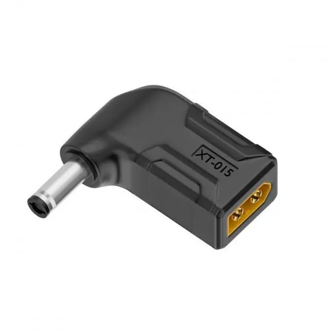Main image of Adapter XT60 Male SC100 Protocol to DC 5.5x2.1mm Male Fast Charging Angled Horizontal Adapter for RC Lipo Battery Quadcopter Multicopter Aeromodelling