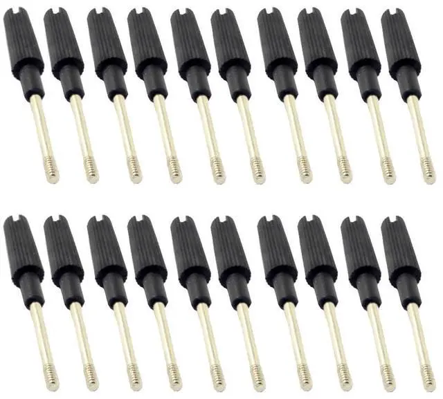 Main image of Scews for Cable ThumbScrews #4-40 UNC 47mm Length Stainless Steel Overmold for Computer DVI VGA RS232 Cable (20pcs)