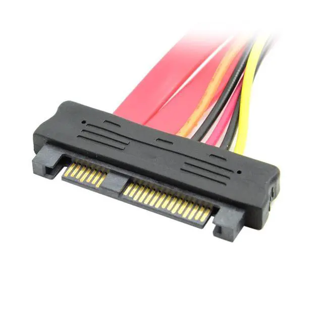 Alt view image 6 of 7 - SAS Cable SFF-8482 SAS 29 Pin to 29Pin Male to Female Extension Hard Disk Drive Raid Cable