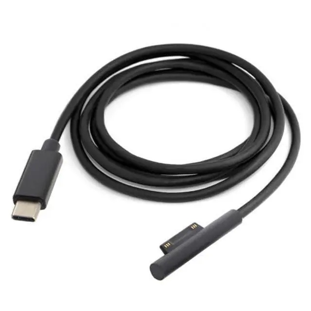 Alt view image 3 of 7 - Cable USB 3.1 Type C USB-C DC 12-15V Compatible with Surface Pro3 Pro4 Pro5 Pro6 Pro7 Pro8 Pro9 Pro X Book Charge Cable