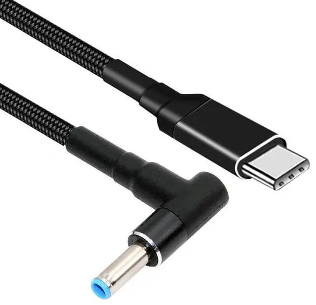 Main image of Cable 100W Type C USB-C Input to 20V DC 4.5 * 3.0mm Output Power 20V 5A 65W PD Charge Cable Compatible with Laptop