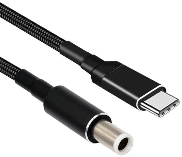 Main image of Cable 100W Type C USB-C Input to 20V DC 7.4 * 5.0mm Output Power 20V 5A 65W PD Charge Cable Compatible with Laptop