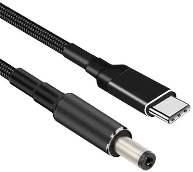 Main image of Cable 100W Type C USB-C Input to 20V DC 5.5 * 2.1mm Output Power 20V 5A 65W PD Charge Cable Compatible with Laptop