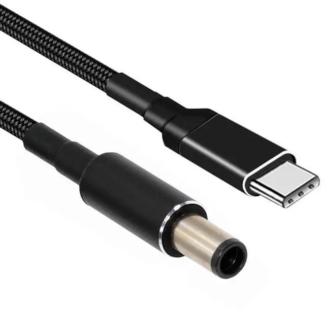 Main image of Cable 100W Type C USB-C Input to 20V DC 7.4 * 5.0mm Output Power 20V 5A 65W PD Charge Cable Compatible with Laptop