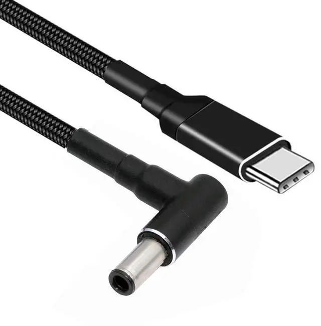 Main image of Cable 100W Type C USB-C Input to 20V DC 6.0 * 1.4 * 0.6mm Output Power 20V 5A 65W PD Charge Cable Compatible with Laptop