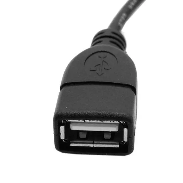 Alt view image 4 of 7 - USB 2.0 A Type Male Left Angled to USB 2.0 Female Extension Cable 90 Degree Connector 20cm