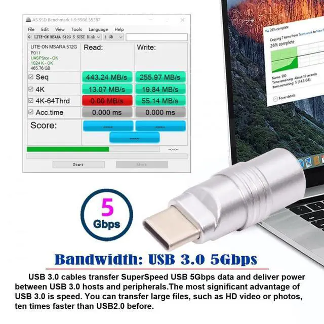 Alt view image 4 of 7 - Connector USB 3.1 Type-C Male Plug Connector Solder Type with Aluminum Alloy Shell Silver Customization for 4.0mm~6.0mm Cable