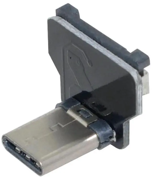 Main image of CYFPVUSB Type-C USB-C USB2.0 Male Up Down Angled 90 Degree Connector Male Plug for FPV HDTV Multicopter Aerial Photography