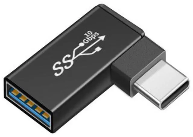 Main image of Adapter USB-C Type-C to USB 3.0 Female OTG Adapter Left Right Angled 90 Degree for Laptop Phone