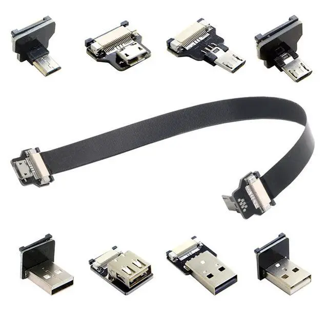 Alt view image 6 of 6 - CYFPVUSB 5Pin Micro USB2.0 Female Connector Female Socket for FPV HDTV Multicopter Aerial Photography