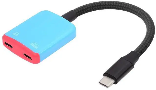Main image of USB-C Type-C 1-to-2 VR AR Glass OTG 8K Video USB-C Female 100W PD Power Cable for NS Handheld Console Laptop Tablet Phone