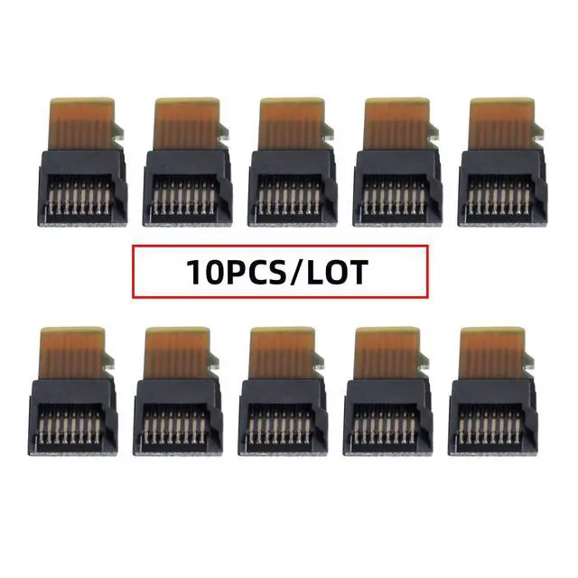 Alt view image 2 of 7 - 10pcs/Pack UHS-I TF Micro SD Male Extender to TF Card Female Extension Adapter PCBA Compatible with SD/SDHC/SDXC UHS-1 (Black PCB)