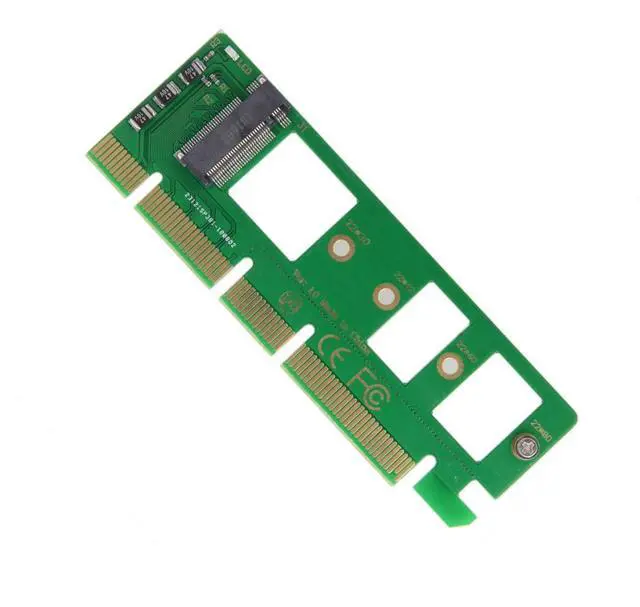 Main image of M-Key NVME AHCI SSD M.2 2280 to PCI-E 3.0 PCI Express 4.0 16x Horizontal Adapter for Desktop Motherboard