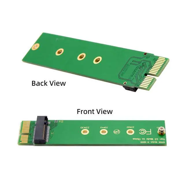 Alt view image 5 of 6 - M-Key NVME AHCI SSD M.2 2280 to PCI-E 3.0 PCI Express 4.0 1x Vertical Adapter for Desktop Motherboard