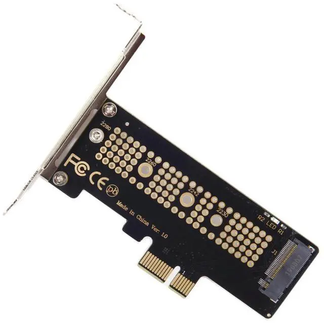 Main image of M-Key NVME AHCI SSD M.2 2280 to PCI-E 3.0 PCI Express 4.0 1x Adapter with Bracket Low Profile for Desktop Motherboard
