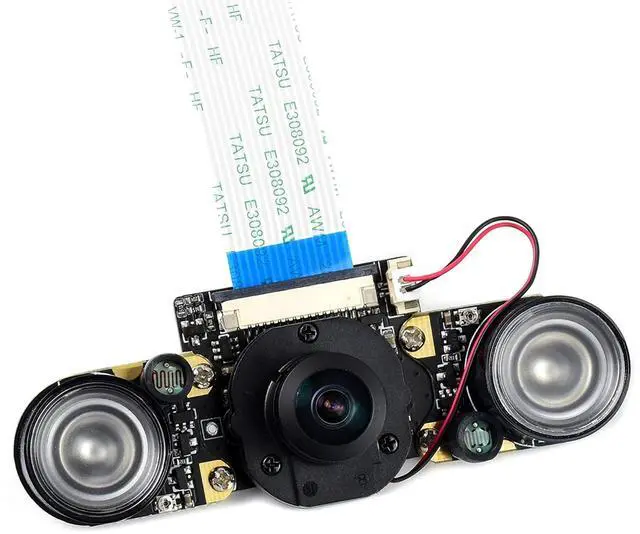 Main image of Compatible with Jetson Nano Camera IMX219-160 8MP IR-Cut Infrared Night Vision, 162° FOV,for Raspberry Pi Compute Module CM3 / CM3+ / CM4 /Jetson Nano Developer Kit B01/2GB / Jetson Xavier NX