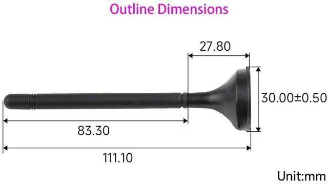 Alt view image 7 of 7 - LPWA Outdoor Waterproof Antenna, 5dBi High GAIN with Magnetic Base, SMA Male Connector LoRa Antenna, Support 4G/3G/2G/LPWA, 690~2700 Frequency