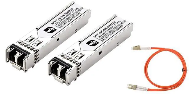 Main image of Gigabit SFP Optical Transceiver with LC Connector, Multi-Mode Dual-Fiber