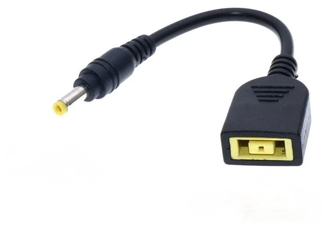 Main image of JMT DC 7.9 x 5.5mm Round Jack to Square USB Plug Converter Laptop Power Adapter Connector Cable Compatible for Lenovo ThinkPad IBM Charger (15cm,4.0x1.7mm Male-USB Female)