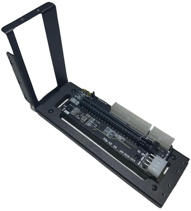 Alt view image 2 of 7 - JMT M.2 M-Key to PCIE 4.0X4 External Graphics Card Stand Bracket Compatible with Oculink/M.2 NVMe Laptop eGPU?GDP Handhelds (Dock-OC4+ACB2)