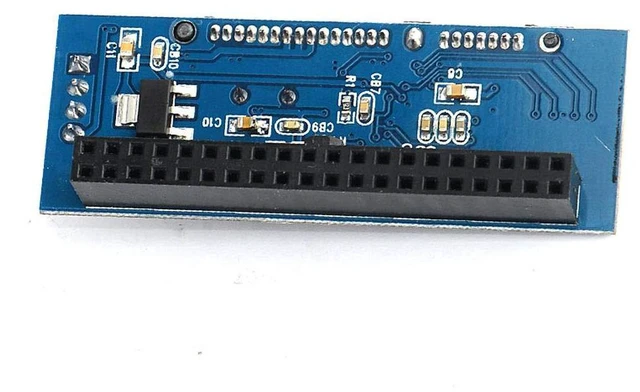 Alt view image 5 of 6 - JMT 39 Pin IDE to SATA Connector SATA IDE Adapter 3.5 HDD IDE/PATA Hard Disk Adapter Converter Card with Data Power Cable