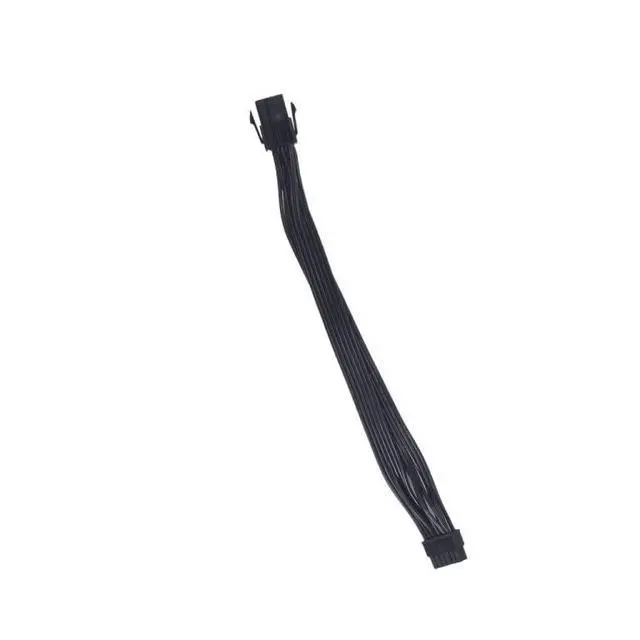 Alt view image 3 of 7 - JMT Dual PCIe 6/8 Pin Female to Mini 12 Pin Male GPU Power Adapter Cable Compatible with NVIDIA GeForce RTX 30 Series RTX 3080 RTX 3090 GPU (Double 6Pin)