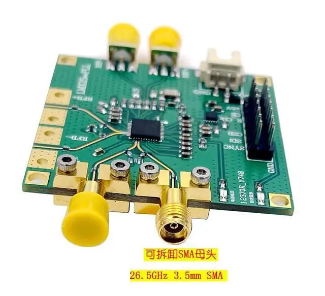Alt view image 3 of 6 - LMX2595 10M-19GHZ Phase-Locked Loop Development Board Supports Sweep Frequency with SMA Connector USB C Power Supply (LMX2595 Core Board)