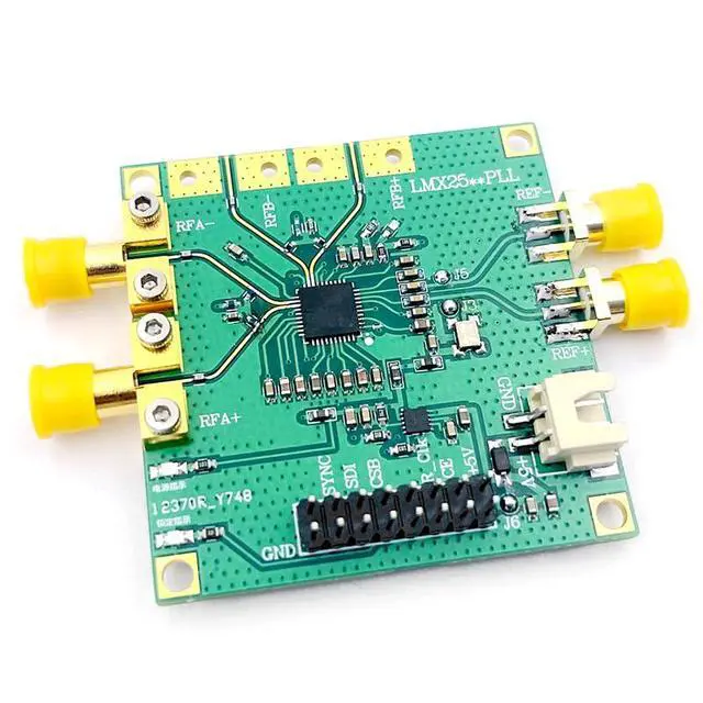 Alt view image 4 of 6 - LMX2595 10M-19GHZ Phase-Locked Loop Development Board Supports Sweep Frequency with SMA Connector USB C Power Supply (LMX2595 Core Board)