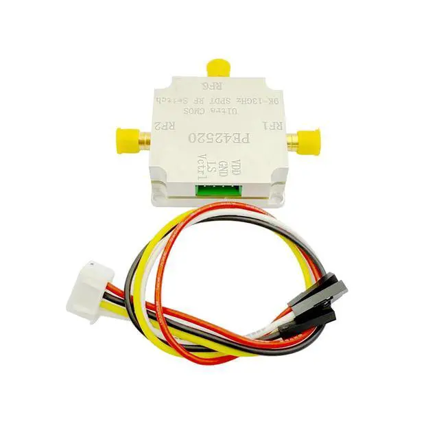Alt view image 4 of 7 - PE42520 13GHz RF Module SPDT Switch X-Band Switching 10Port with SMA Female Connector 35 * 35mm
