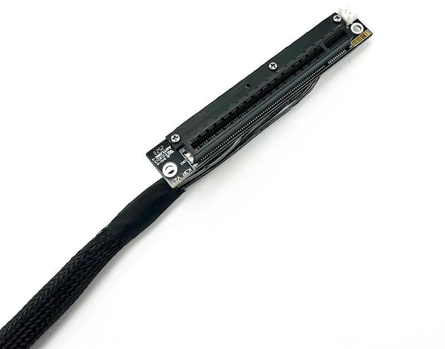Alt view image 6 of 6 - ADT-K33U PCIe 5.0 x16 Graphics Card Extension Cable Dual Reverse 512Gbps Compatible with RTX50 RX90xx Series and New PCIe5.0 GPU (50cm,K33UR-RR)