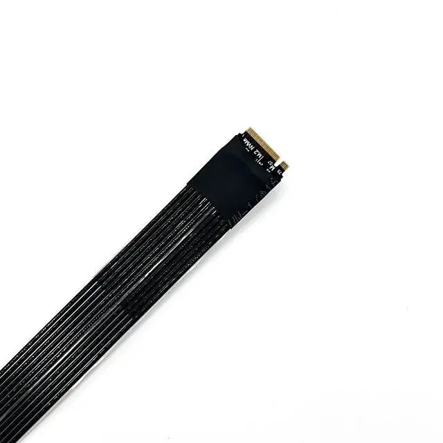 Alt view image 6 of 7 - ADT-K43SF M.2 NGFF to PCIe 5.0 x16 Extension Cable 128Gbps Compatible with NVMe STX Motherboard Graphics Card (K43SF-BK-5.0,15cm)
