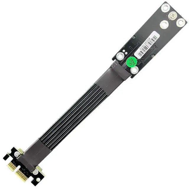 Alt view image 4 of 5 - ADT-M15JF PCIe 4.0 x1 to M.2 Wi-Fi Riser Cable 16G/BPS for NGFF Key-E Wire-Less Card Motherboard M.2 Wi-Fi Slot Adapter (M15JF,15cm)