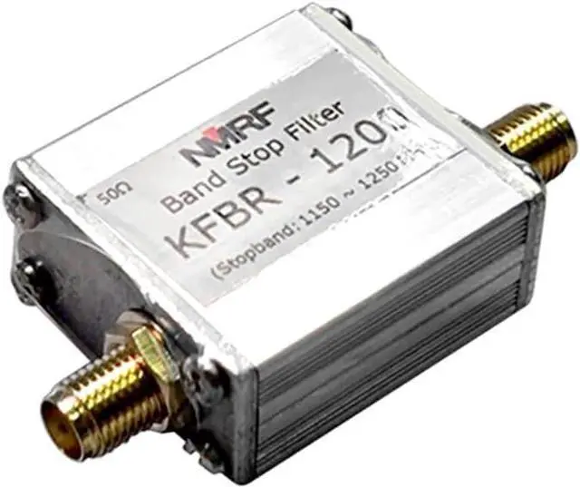 Main image of 1200MHz /1550~1615MHz Frequency Band Protection Band-Reject Filter Notch Filter Compatible with GPS, Beidou and Other Satellite Positioning (1200MHz for Sub Frequency)