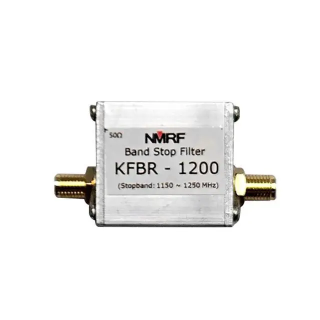 Alt view image 2 of 7 - 1200MHz /1550~1615MHz Frequency Band Protection Band-Reject Filter Notch Filter Compatible with GPS, Beidou and Other Satellite Positioning (1200MHz for Sub Frequency)