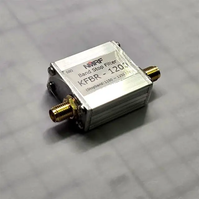 Alt view image 7 of 7 - 1200MHz /1550~1615MHz Frequency Band Protection Band-Reject Filter Notch Filter Compatible with GPS, Beidou and Other Satellite Positioning (1200MHz for Sub Frequency)