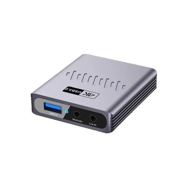 Alt view image 7 of 7 - USB 3.0 Video Capture Card 4K HD 60Hz Display Camera Live Recording Grabber Compatible with HDMI PS4 OBS Game