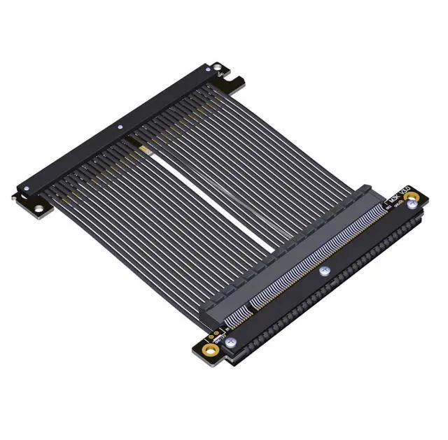 Main image of ADT-M33 PCIe 4.0 x16 Extension Cable 15CM Dual Reverse Gen4 256G/bps Graphics Card Extender Compatible with ITX A4 Chassis (M33JK-TU)