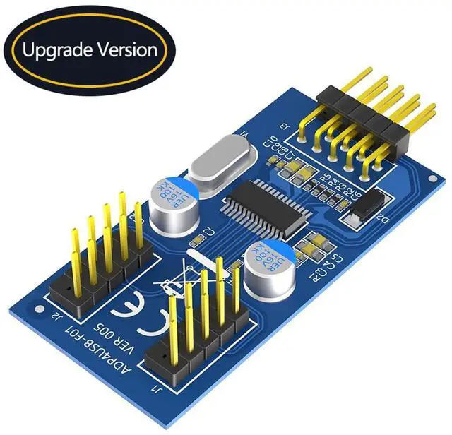 Alt view image 7 of 7 - 1 to 2 USB 2.0 9Pin Header Splitter Male to Female Extension Board with 30cm Cable Prevent Short Circuit Socket for Motherboard (USB 2.0 9Pin 1 to 2)