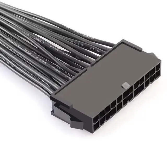 Alt view image 7 of 7 - ATX 24 Pin Male 1 to 3 Ports Female PSU Splitter Cable 30cm for Miner Motherboard Three PSU Gaming (1Piece)