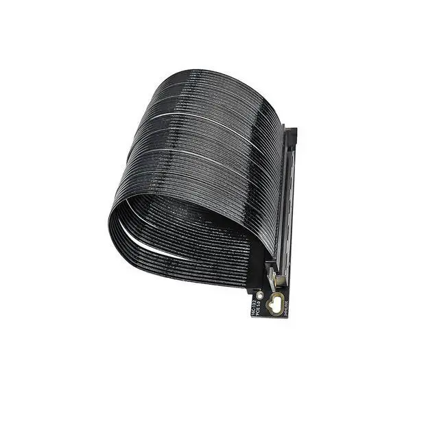 Alt view image 6 of 7 - PCIe 5.0 X16 64GB/s Extension Cable 270-degree Reverse Right- Angle GPU Adapter Graphics Card GEN5 High Speed Cable 16AB5 Compatible with 217e / NZ XT H1 Case (32CM)