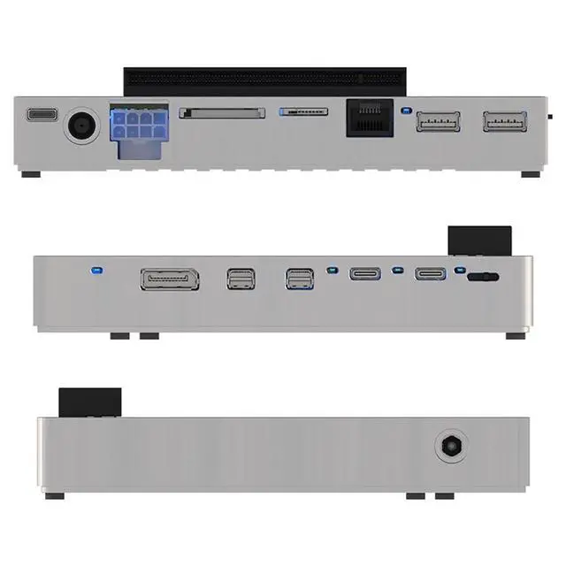 Alt view image 2 of 6 - USB4 Graphics Docking Station with 2.5Gbps RJ45 Ethernet Port + USB-A 10Gbps Port +SD/TF Card Slot Compatible with Thunderbolt 4 3 C3893-1