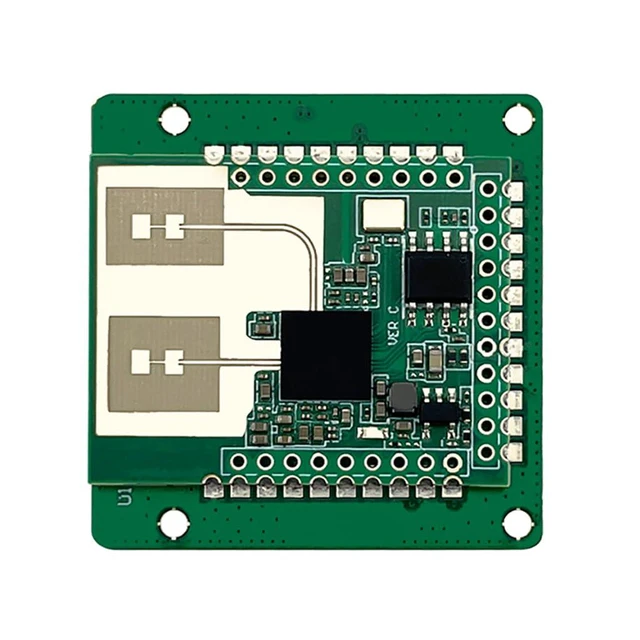 Alt view image 5 of 5 - HLK-LD6002H 60G Infant Breathing Heartbeat Detection Ra·DAR Module Non-Contact Intelligent Monitoring Sensor (Module Only)