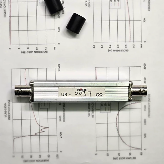 Alt view image 6 of 7 - 2W Ultra-High Resistance Resistors BNC-F Connector, Compact Design (500G/500kM)