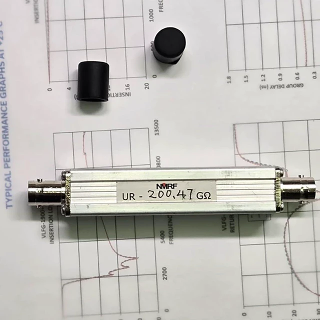 Alt view image 5 of 7 - 2W Ultra-High Resistance Resistors BNC-F Connector, Compact Design (200G/200kM)