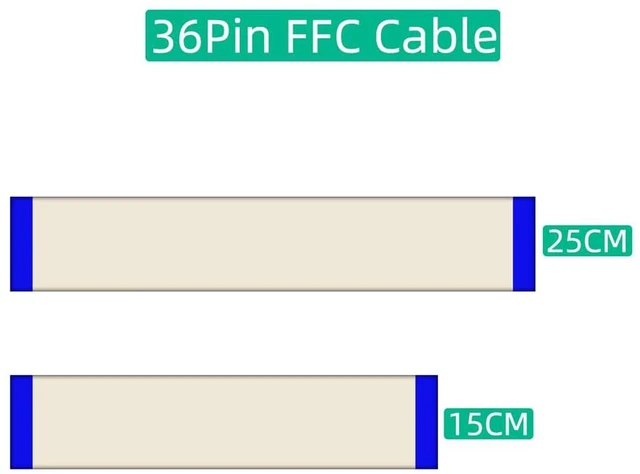 Alt view image 4 of 7 - JMT Mini PCI-E to M.2 NGFF Key M Extension Cable with FFC Cable for M.2 2230/2242/2260/2280 Card