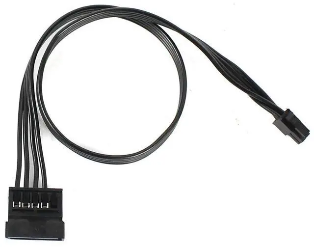 Main image of JMT PC Power Supply Cable Motherboard ATX Mini 4 Pin to SATA SSD for Lenovo M410 M415 M425 B415 M610 M710 M4200R Motherboard 4P to 1 / Turn 2 SATA (Type 3 40cm)