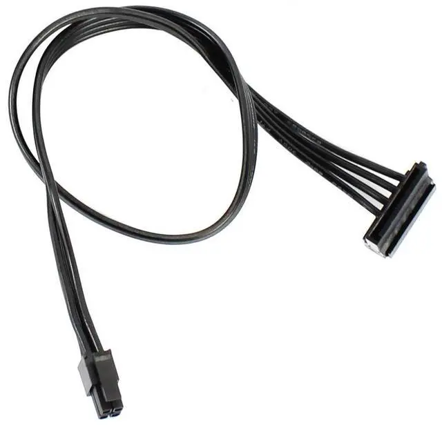Main image of JMT PC Power Supply Cable Mini 4 Pin to SATA SSD for Lenovo M410 M415 M425 B415 M610 M710 M4200R Motherboard 4P to 1 / Turn 2 SATA (Type 1 40cm)