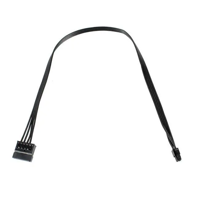 Alt view image 6 of 6 - JMT PC Power Supply Cable Motherboard ATX Mini 4 Pin to SATA SSD for Lenovo M410 M415 M425 B415 M610 M710 M4200R Motherboard 4P to 1 / Turn 2 SATA (Type 3 40cm)